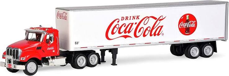 1:50 53' Coca-Cola Tractor and Trailer