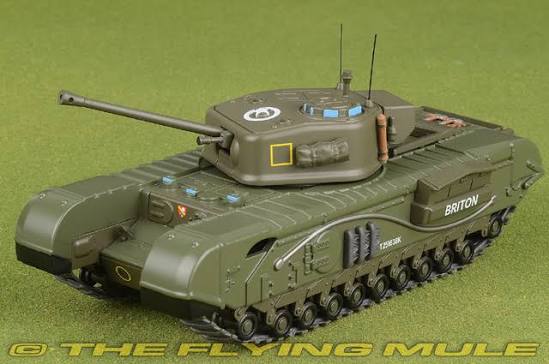 Infantry Tank Mk. IV Churchill Mk. VII-34th Tank Brigade, France - July 1944