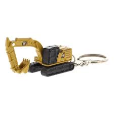 Cat Micro 320 Hydraulic Excavator Keychain